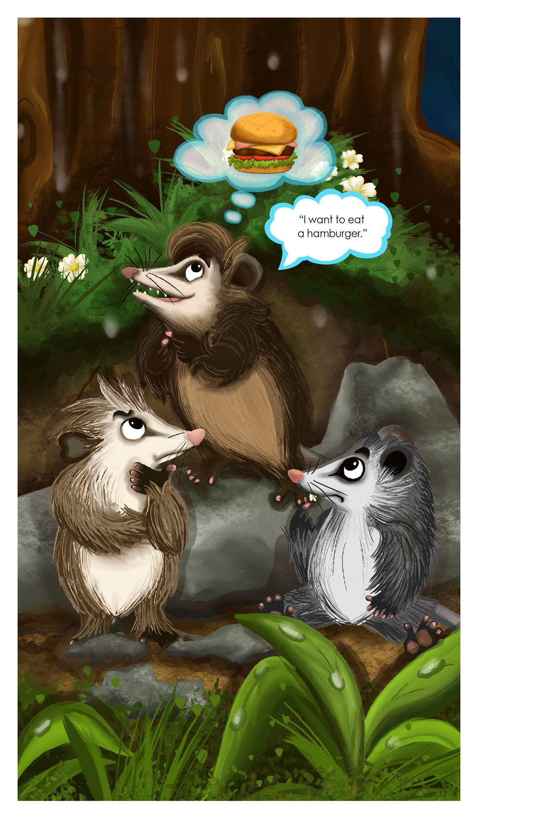 The Adventures of the Awesome Possums (Illustrated): Hamburgers - Image 4