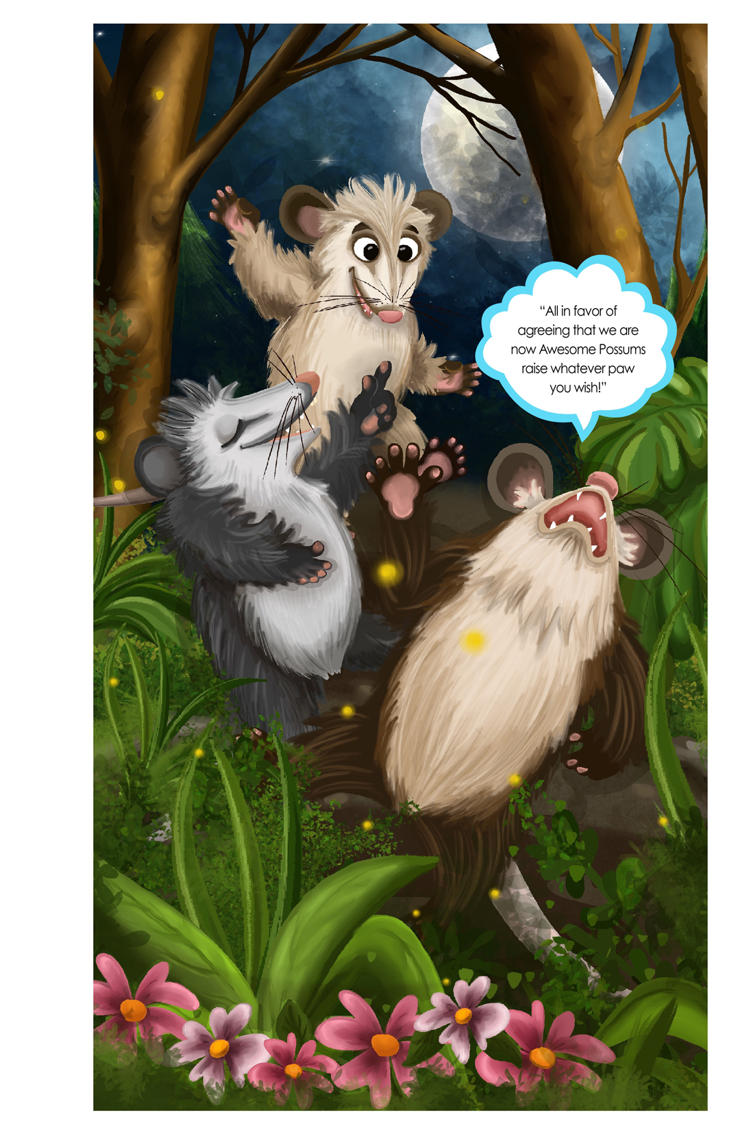 The Adventures of the Awesome Possums (Illustrated): Hamburgers - Image 7